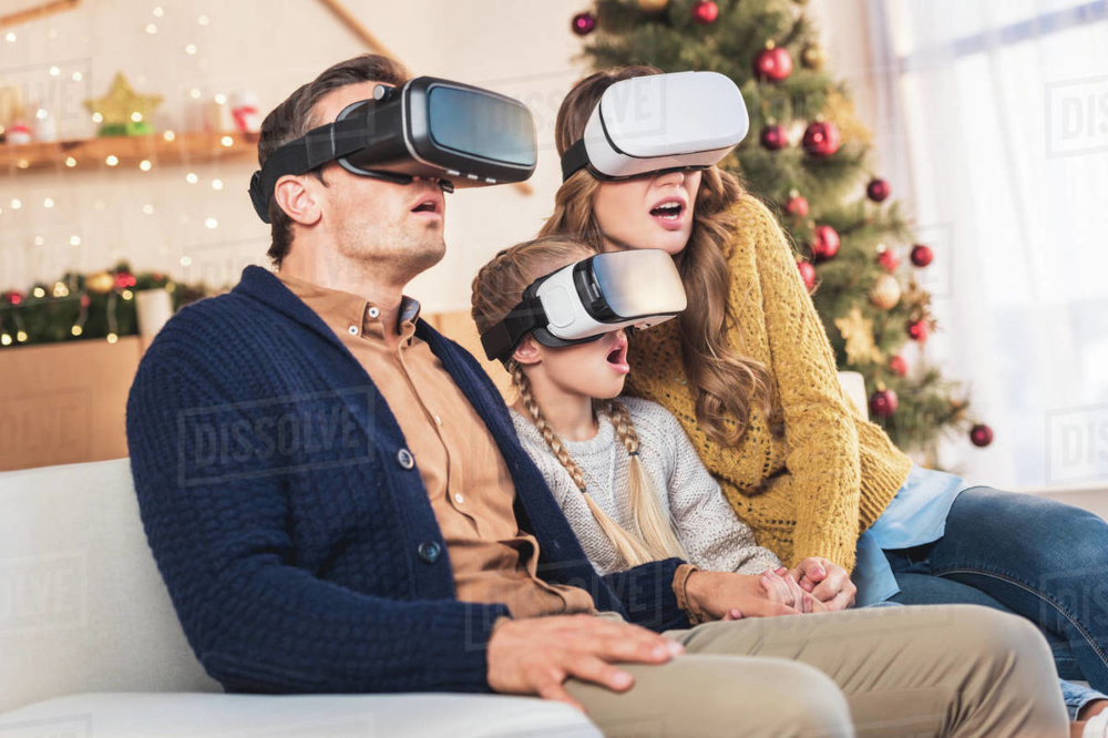 COMM VR Animation de realité virtuelle en famille